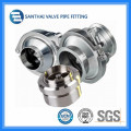 Wenzhou acero inoxidable sanitario Ss304 válvula de retención